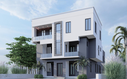 Four Units of Brand New 2 Bedroom Apartments, & One Unit of 2 Bedroom Penthouse, Situate at Bashorun, Ibadan.